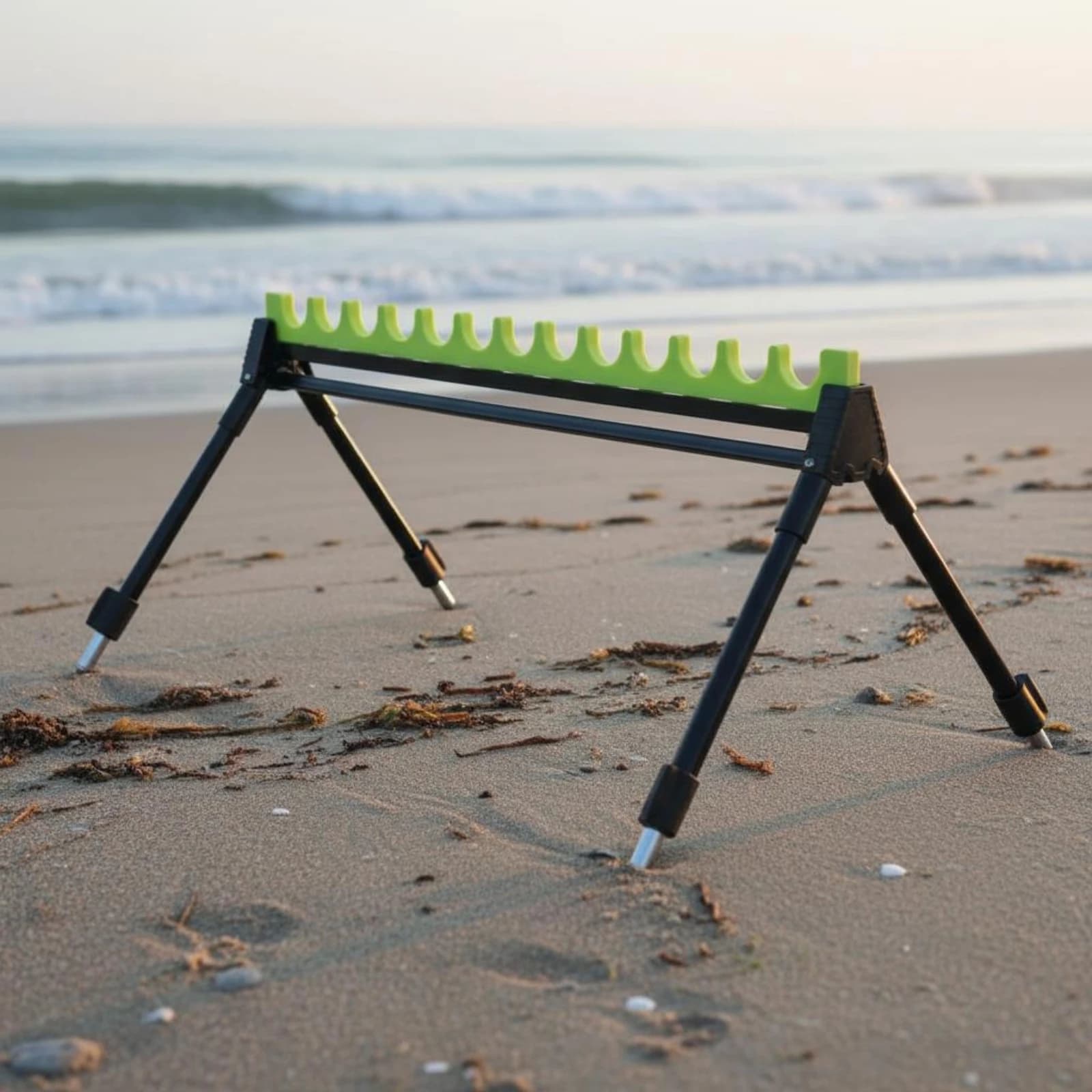 Beach Fishing Rod Stand Stable Telescopic Fishing Rod Holder