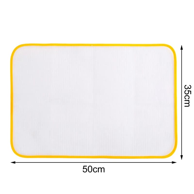 【D】High Temperature Ironing Protection Pad Household Mesh Cloth Ironing Board Protective Insulation against Pressing Pads