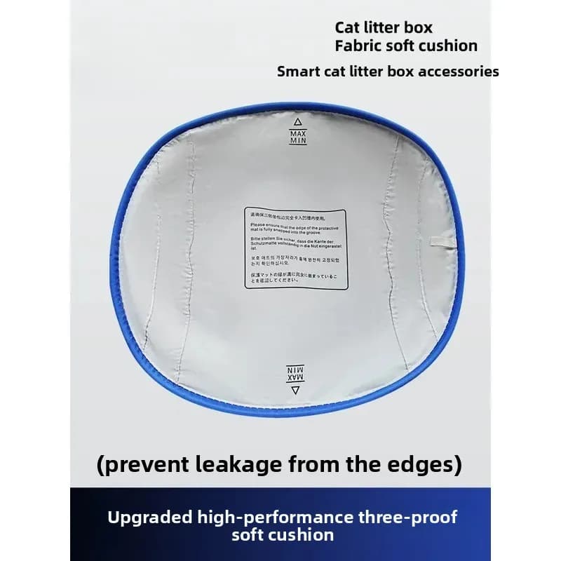 For Meow Zhijie High Performance Three Proof Pad for Open Smart Cat Litter Box Accessories Leak Proof Scratch Proof Easy To