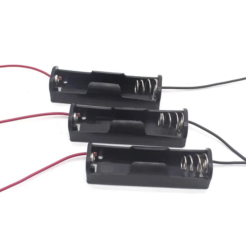 10 pz 1 sezione 14500 scatola batteria 3.7 V scatola di immagazzinaggio batteria al litio giocattolo fai da te fatto a mano n. 5 scatole di alimentazione senza coperchio o interruttore