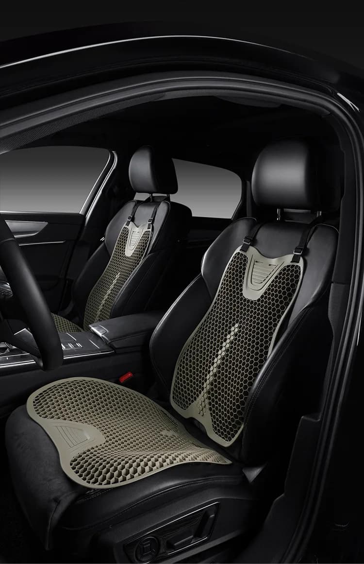 Silicone Comfortable Non-slip Car Seat Cover Summer Universal Cooling Bearing for Four Seasons Breathable Seat Bearing for Office Car