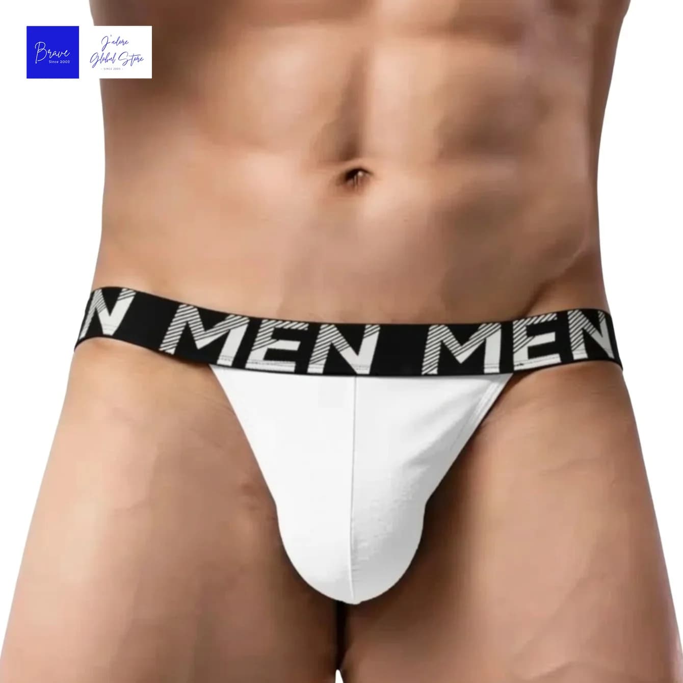 Men's Letter Waistband Athletic Thong | Ice Silk Low-Rise Bikini Briefs | Moisture-Wicking Gym Underwear for Bodybuilders