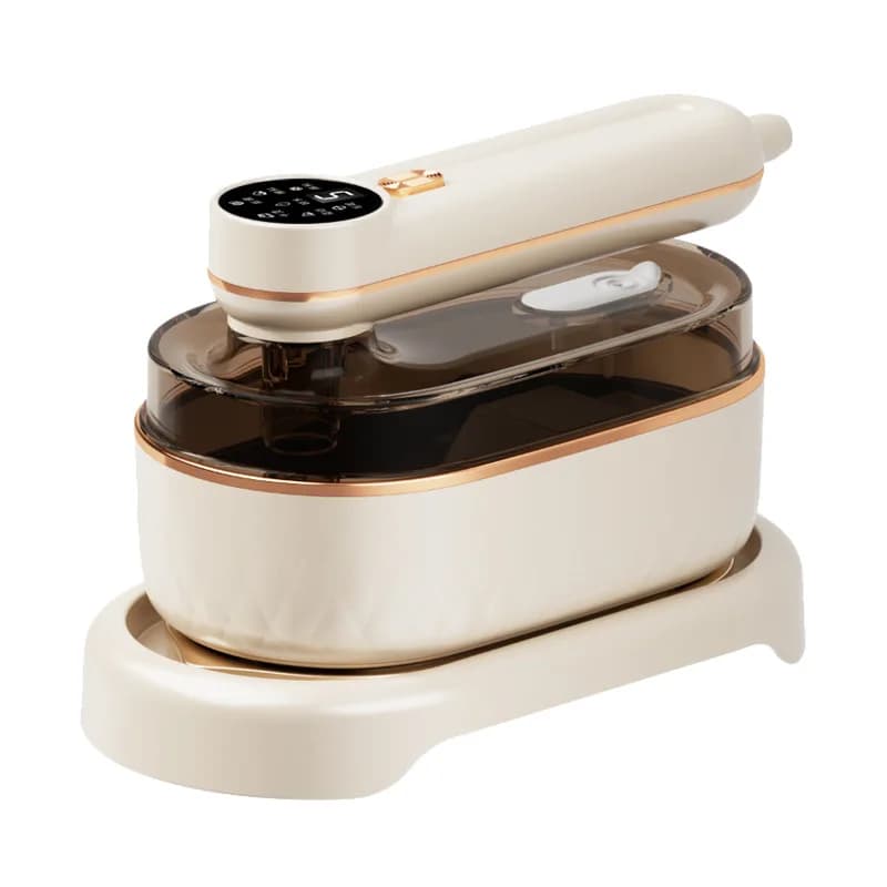 Mini piroscafo portatile per indumenti - Ferro da stiro a vapore professionale per vestiti (formato da viaggio portatile, riscaldamento rapido da 1000 W, pronto in 30 secondi)