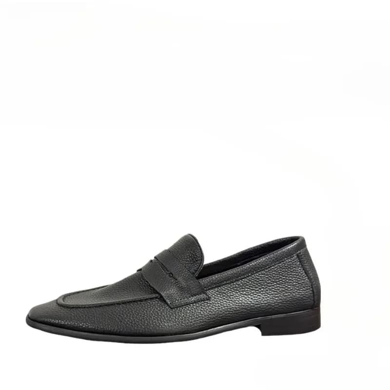 Scarpe in pelle primavera estate leggere e traspiranti da uomo in pelle bovina casual mocassini in vera pelle britannica da uomo formale da lavoro
