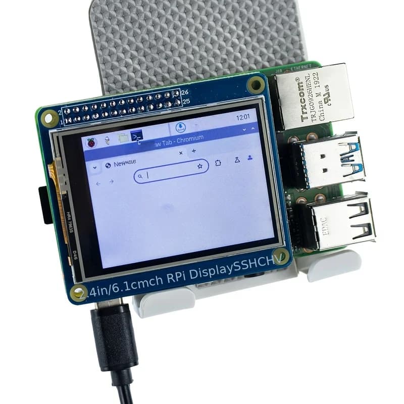 Industrial Electronics Raspberry Pi 2.4-Inch 240 X 320 LCD Touch Screen with Electronic Pen LCD Module