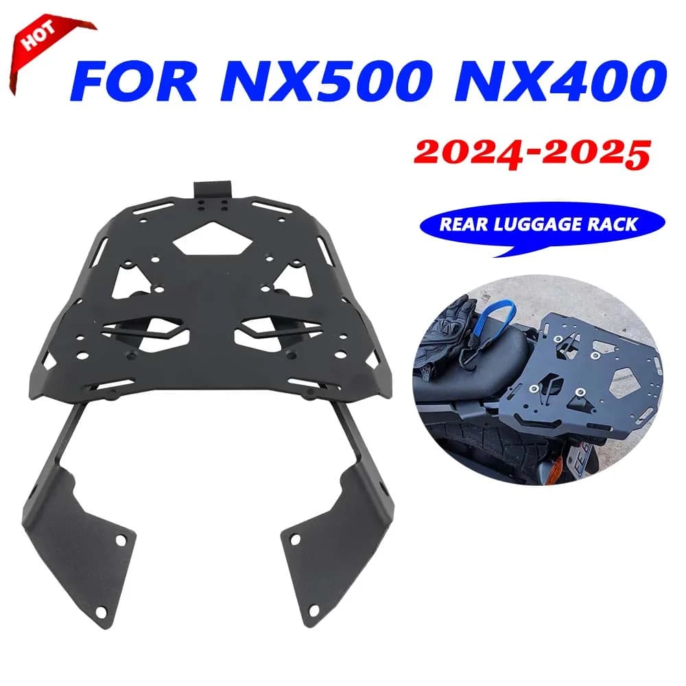 Per HONDA NX500 NX400 NX 500 NX 400 2024 2025 Accessori Moto Portapacchi Posteriore Top Case Posteriore Rack Carrier