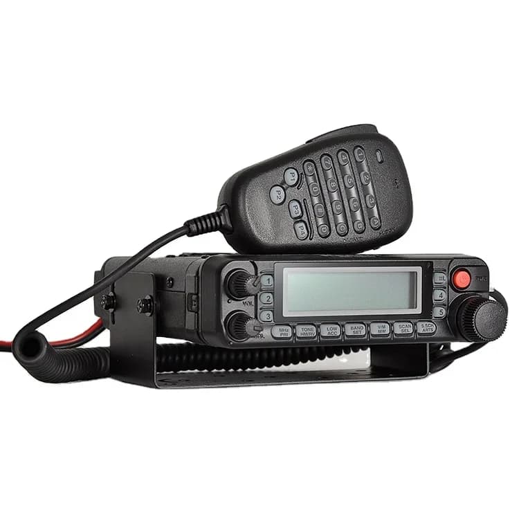 Ricente RS-9800 50W Dual Band 136-174/400-480MHz Radio mobile Amatoriale VHF/UHF Ricetrasmettitore Talkie Walkie 50 km