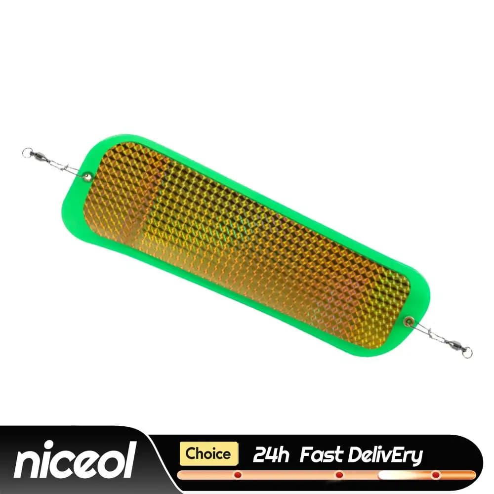 Tow fishing flasher for salmon, towing salmon fishing accessory