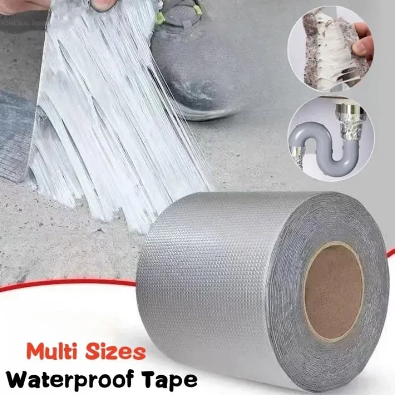 Super waterproof Butyl Self-adhesive Sealing Tape Roof Repair Sealed Adhesive Sealing Tape Fixed Tape For ducts Garden Pipe Loading