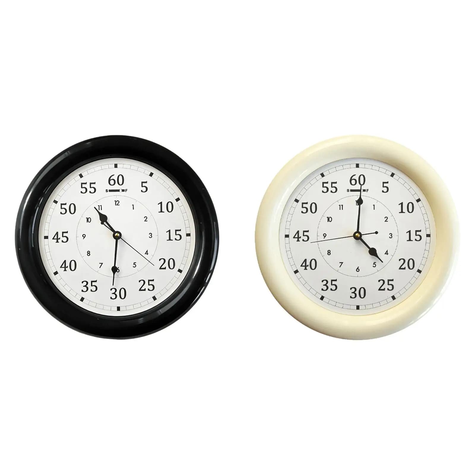 Orologio da Parete Rotondo Contemporaneo, Decorazione per Casa e Ufficio, per Camera da Letto e Bagno, Design Versatile