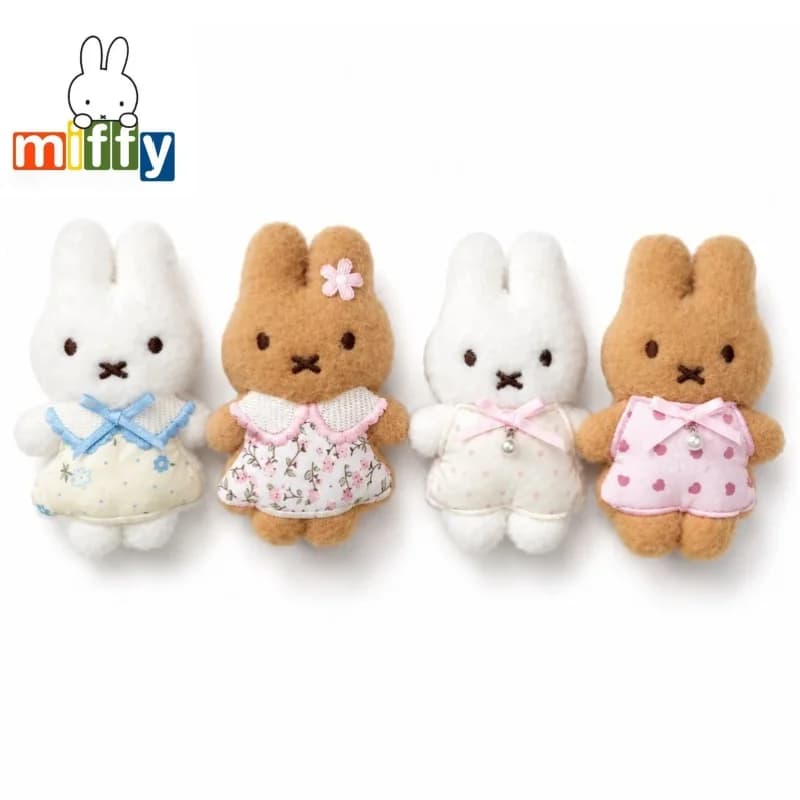 Miffy Rabbit Plush Doll Keychain Bag Pendant Rabbit Doll Activity Gift Doll Ornament