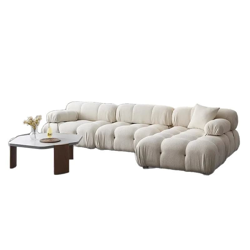 # Divano Componibile in Stile Francese, Popolare Design di Tendenza, Combinazione Libera, Modulare Silenzioso, Set a Blocchi Tofu con Imbottitura in Spugna