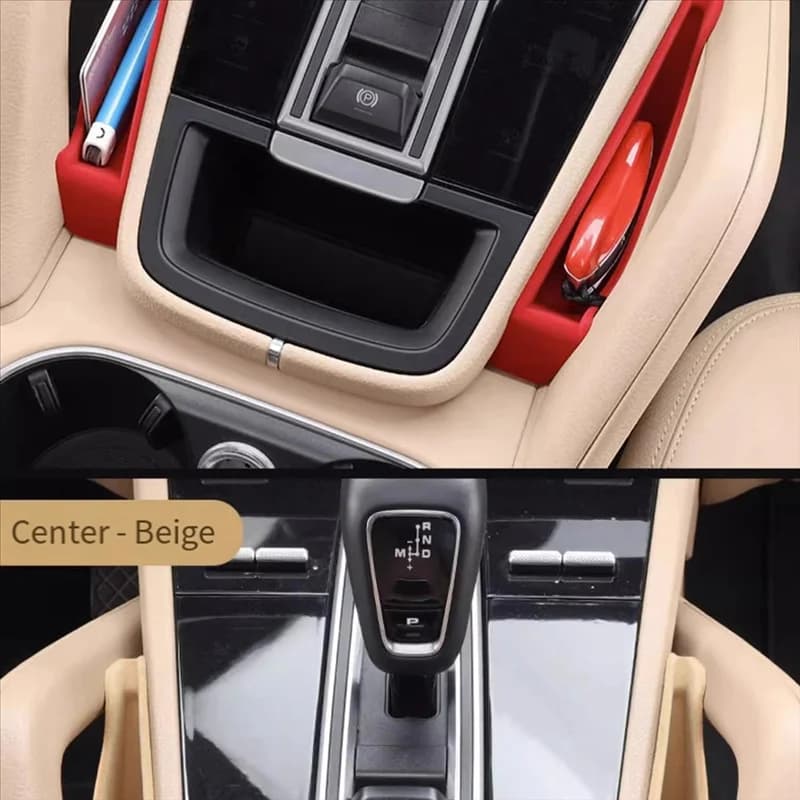 Ingenioso-Car Center Console Spazio Scatola di Immagazzinaggio Bracciolo Centrale Scatola di Immagazzinaggio Contenitore Organizzatore Per Porsche Cayenne 2011-2018 Par