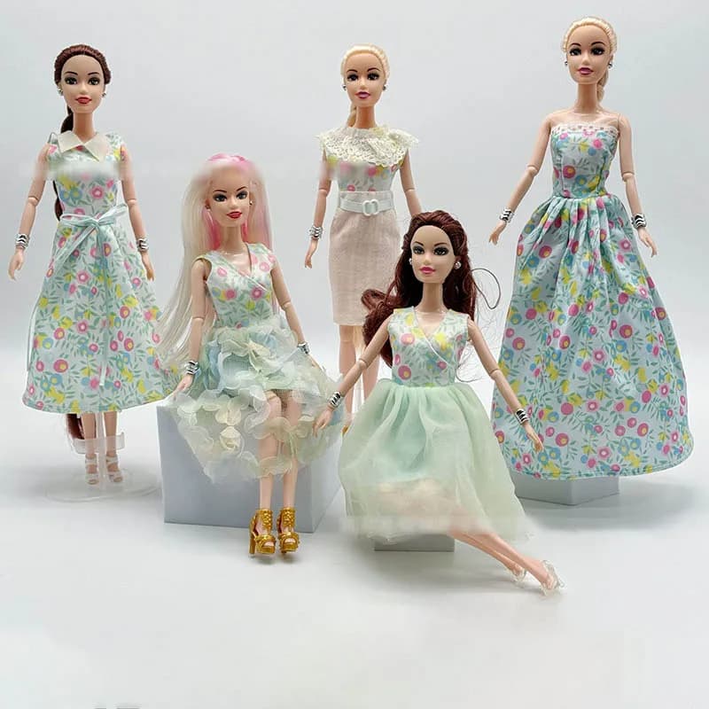 30 centimetri Cute Girl Principessa Bambola Giocattoli 1/6 BJD Doll Giunti Mobile Piccolo Fresco Stile Rustico FAI DA TE Dress-up Giocattoli Per Bambini Giocano a Casa Giocattolo