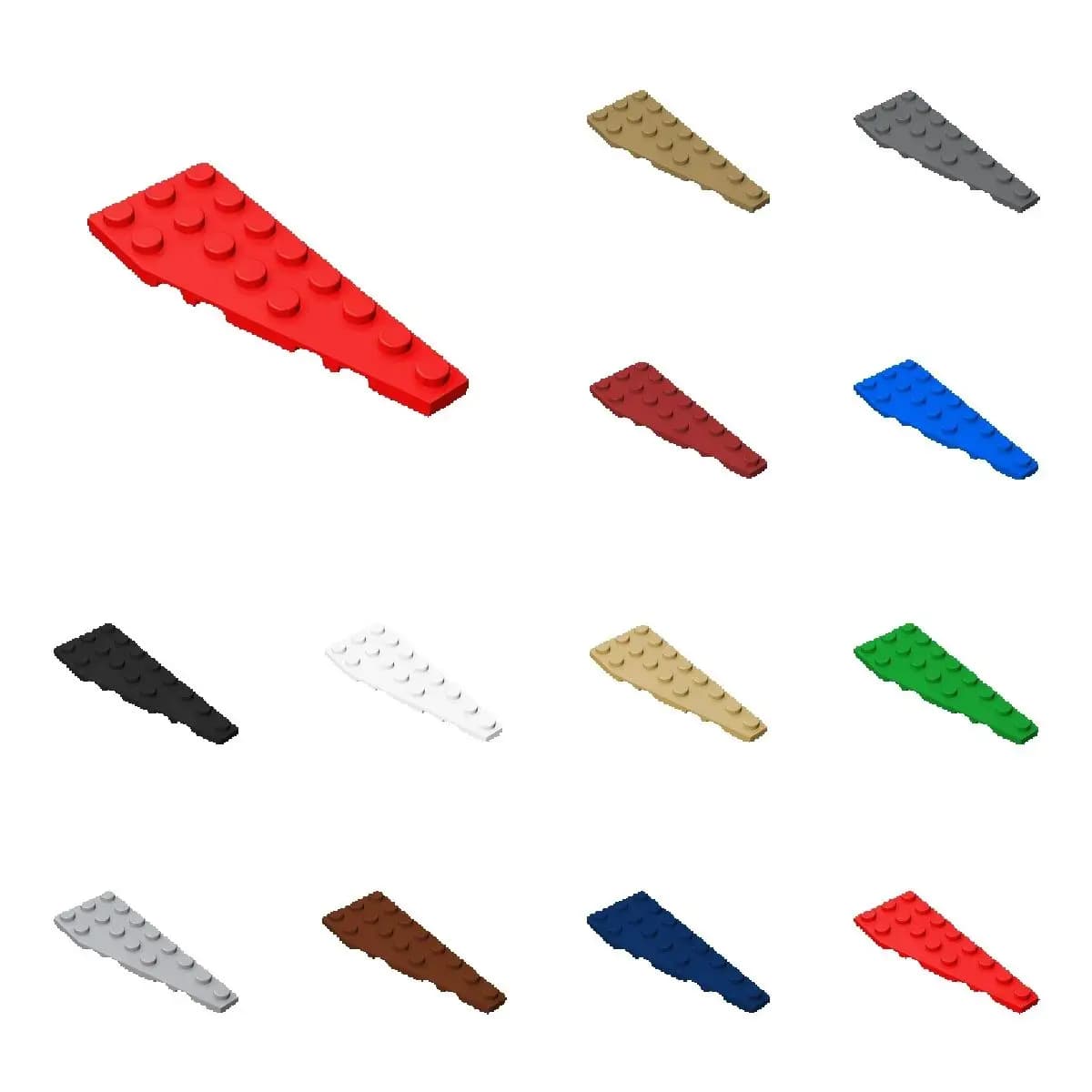 50 pz Puzzle Particelle 50304 Cuneo Piastra 8x3 Building Blocks Kit Bordo Destro Casa Mattoni Giocattoli Educativi Regali Dropshipping