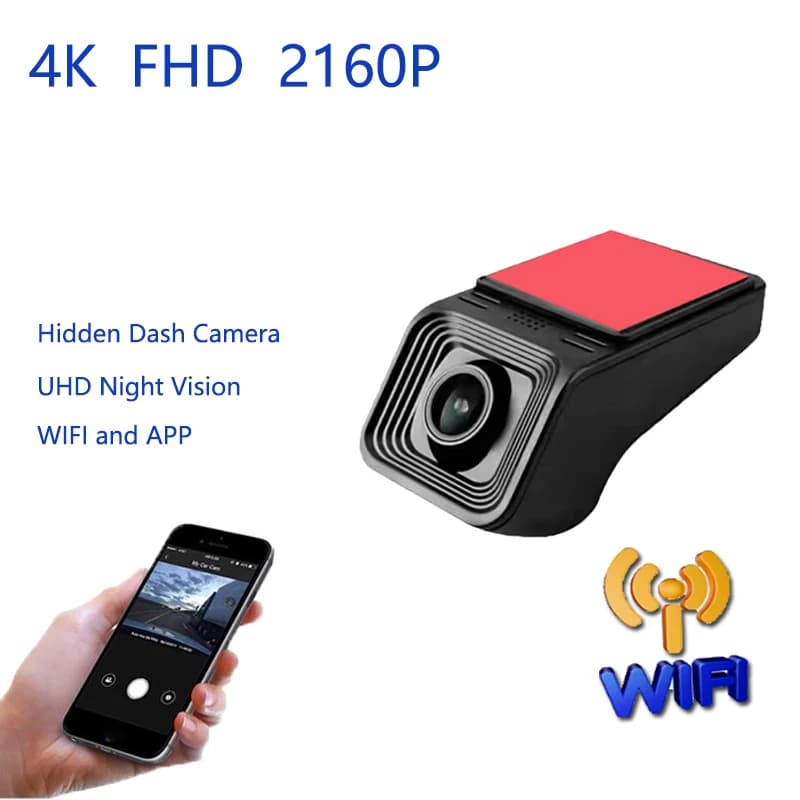 Per Jeep Patriot Commander PHEV Volkswagen Passat B5 B6 Tiguan Magotan Auto 4K 2160P Wifi DVR Videoregistratore Dash Camera