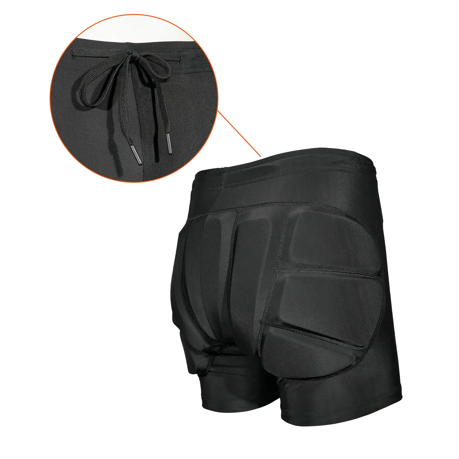 Pantaloncini protettivi per pattinaggio artistico AVIVOR con cerniera laterale e imbottitura 3D per bambini giovani adulti, adatti per lo skateboard dello sci