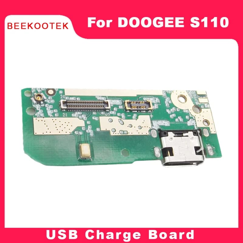 Nuovo Originale DOOGEE S110 Scheda USB Base Porta di Ricarica Bordo Con Microfono rophone Accessori di Riparazione Per DOOGEE S110 Smart Phone