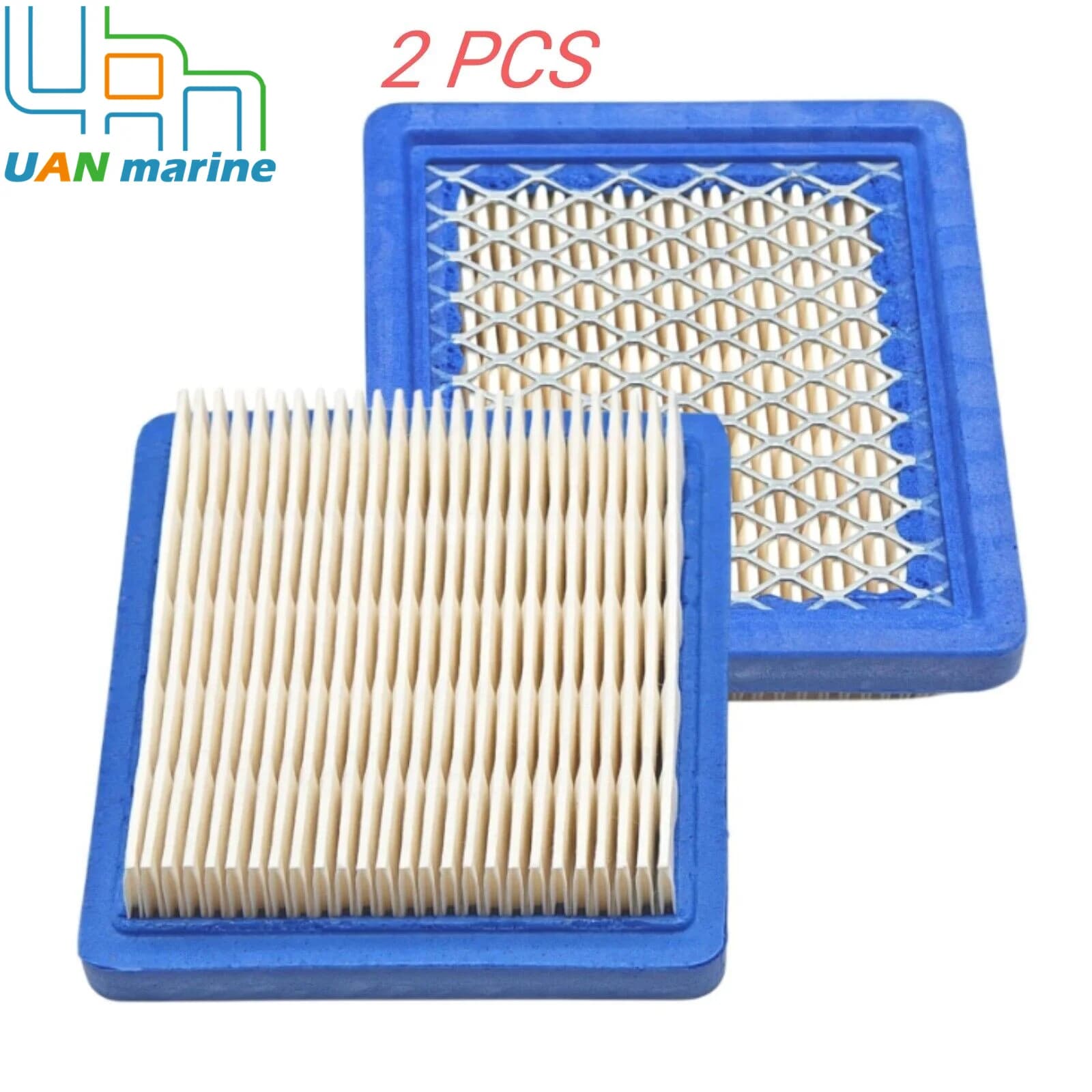Filtro aria 2 pezzi per Mercury OptiMax 2.5L V6 115 135 150 175 200 225 HP Quicksilver 35-853333T 35-853333 Sierra 18-7997