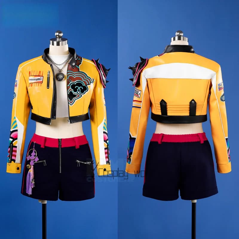 Costume da Film per Cosplay, Giacca e Pantaloncini per Adulti, Outfit per Feste in Maschera, Carnevale, Comic Con, Halloween