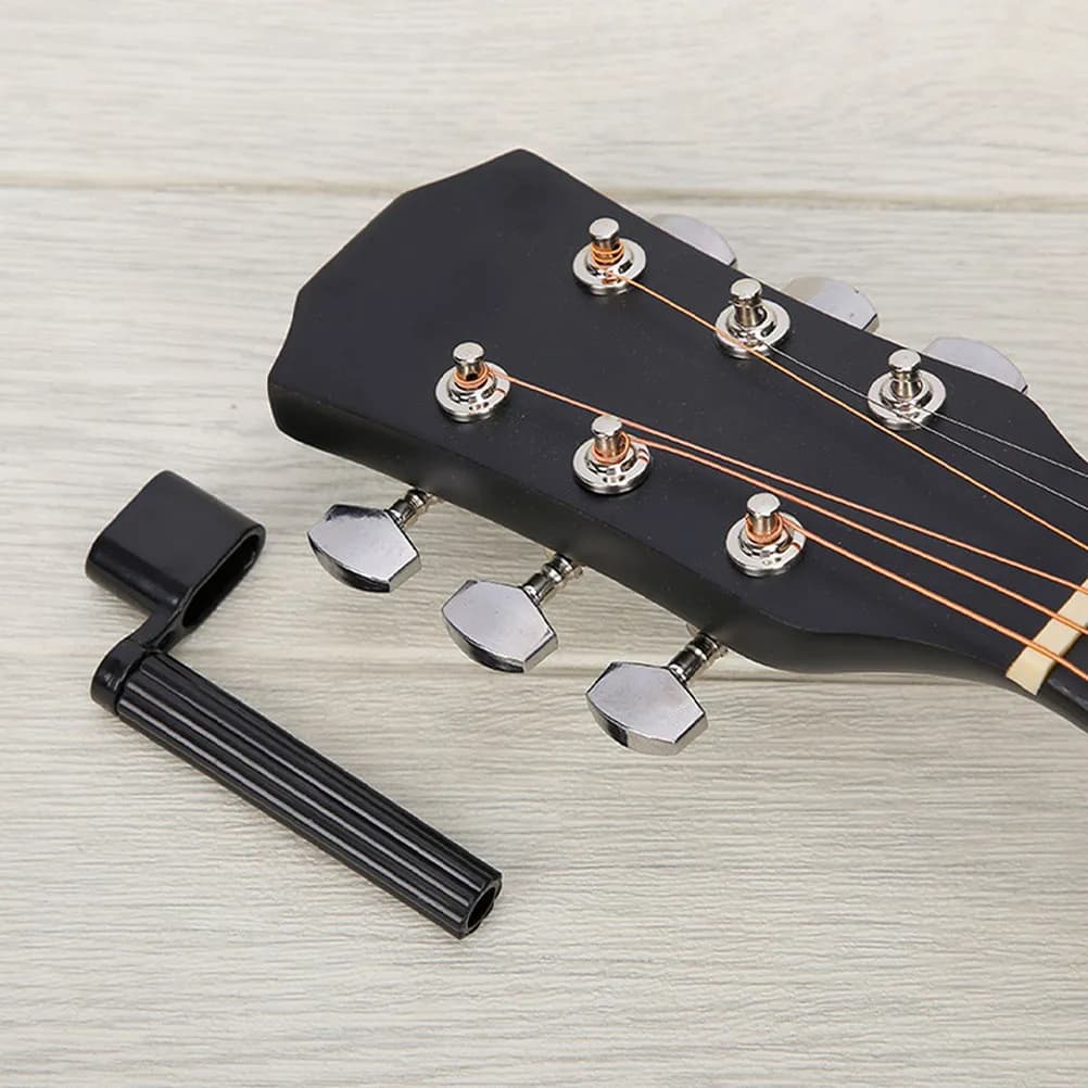 3Pcs Guitar Peg Winder String Winding Tool Multi Functional for Guitar Ukulele Instrument Repair Maintenance Accessories