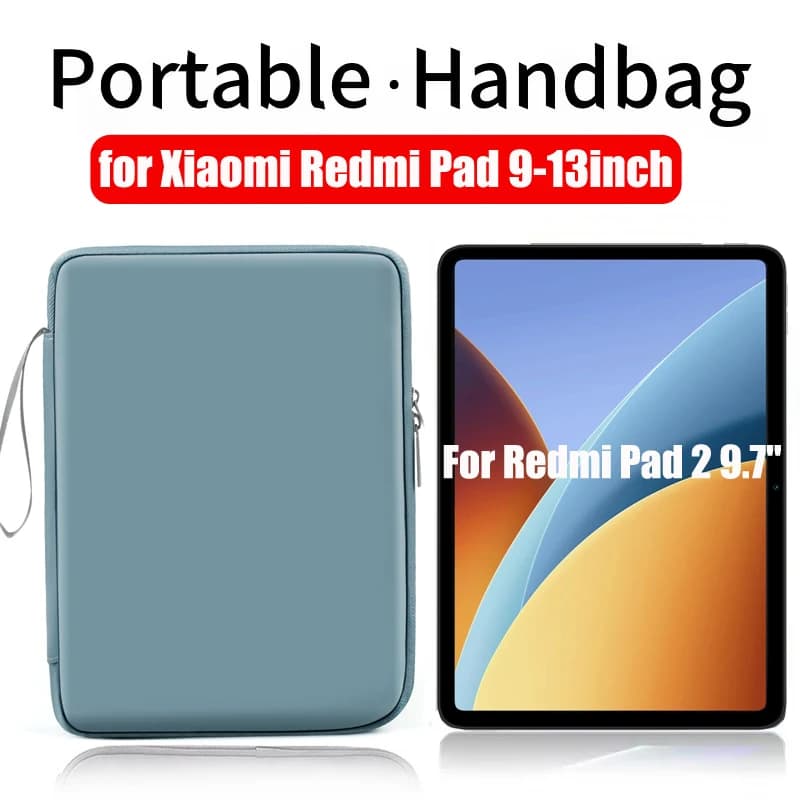 Custodia per tablet per Xiaomi Redmi Pad 2 9.7” 11 pollici SE Borsa universale per laptop per Redmi Pad Pro 12.1 7 8 Pro Accessori