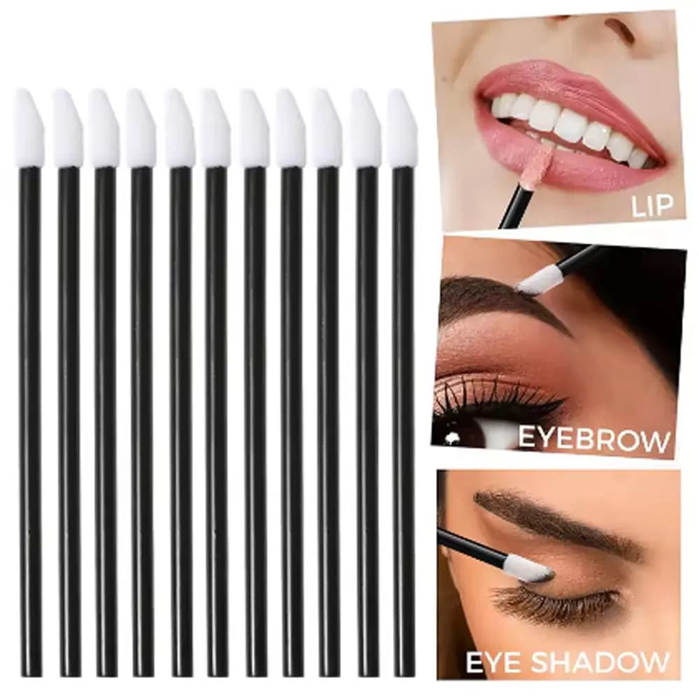 500/1000PCS Pennello per labbra multiuso Pennello per trucco Dispositivo per estensione ciglia Rossetto Stick Cosmetici Strumenti per trucco all'ingrosso