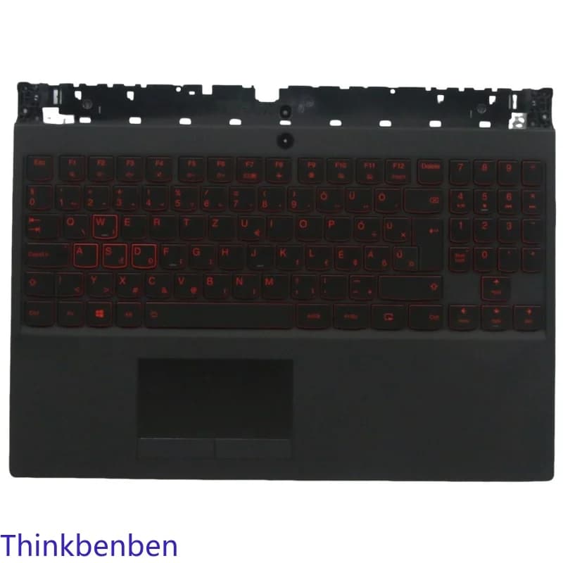 Cover Superiore Tastiera Nera Ungherese con Poggiapolsi per Lenovo Legion Y540 15 15IRH Y7000 2019 PG0 5CB0U43759