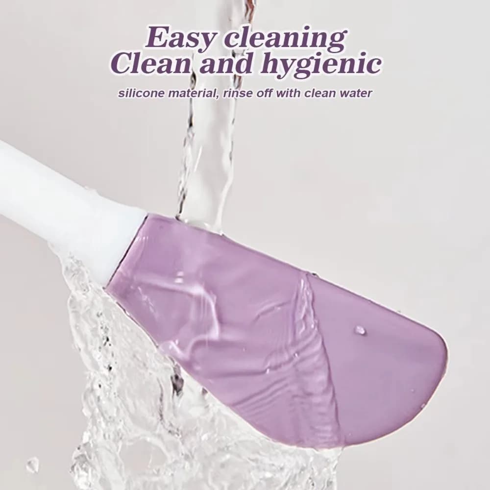 Beauty Silicone Face Mask Brushes Skin Care Tools with Exfoliating Brush for Double Head Face