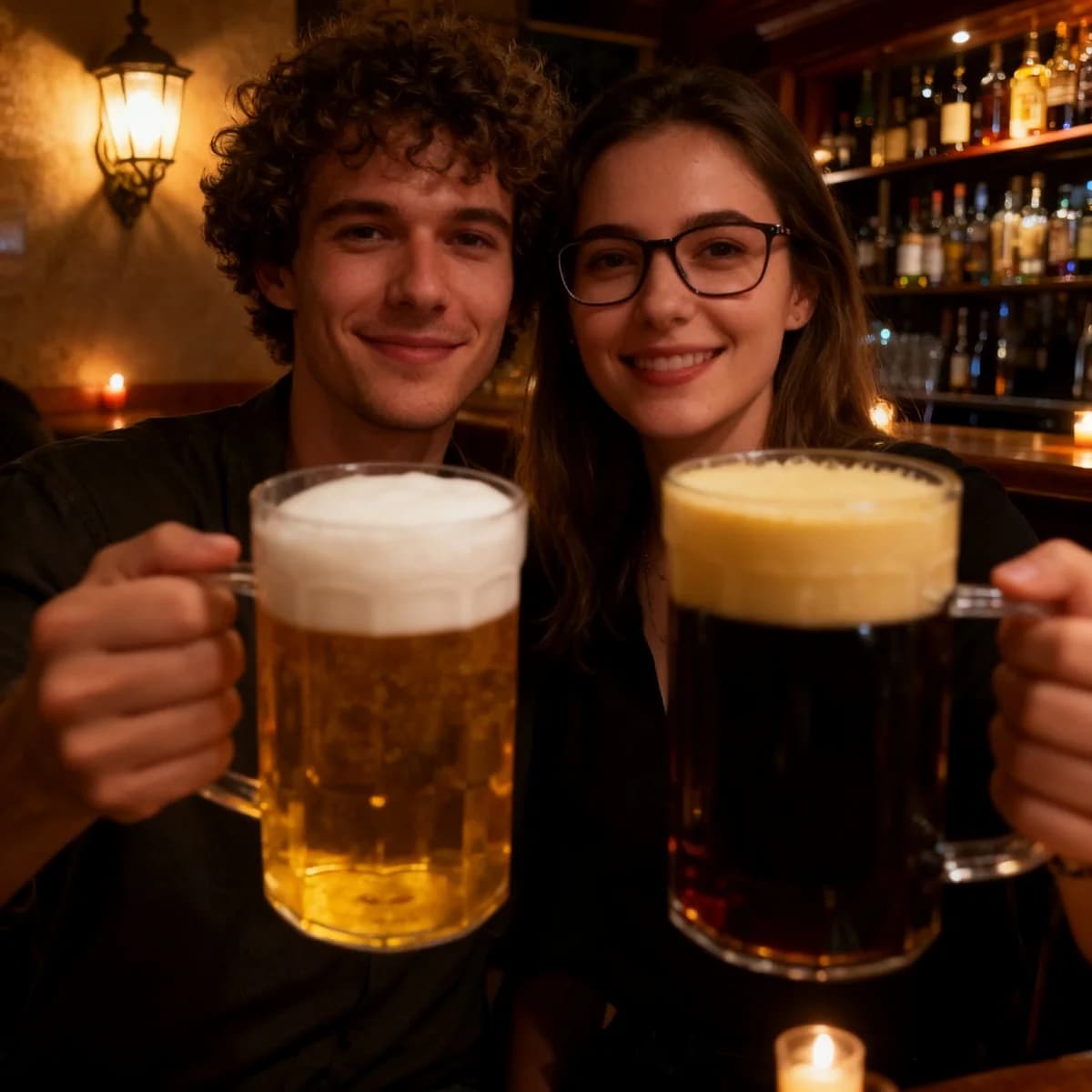 Interessante bicchiere da birra finto da 450 ml Bicchiere da birra realistico con manico Modello di vino creativo Barbecue per feste e forniture natalizie