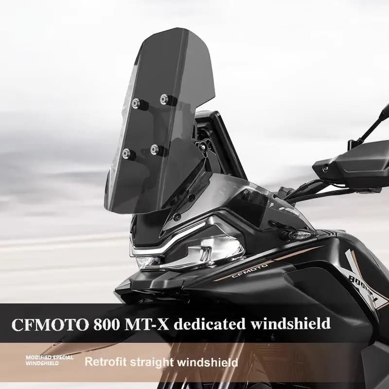 Per 2024-2025 CFMOTO 800 MT-X 800MTX 700MT NUOVO Anti Parabrezza 800MT-X 800MT X Moto Parabrezza Innalzato Accessori