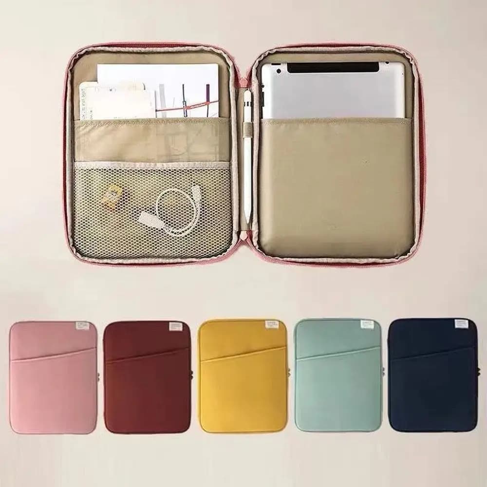 Custodia protettiva morbida per laptop da 13 pollici antiurto Custodia protettiva per laptop resistente all'usura con custodia per tablet con cerniera Accessori per laptop