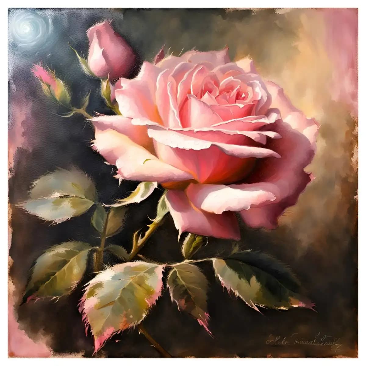 rosa rosa 30X30 CM/11.8 pollici Kit punto croce fai da te 11CT/14CT Ricamo Hobby per regalo kit ricamato