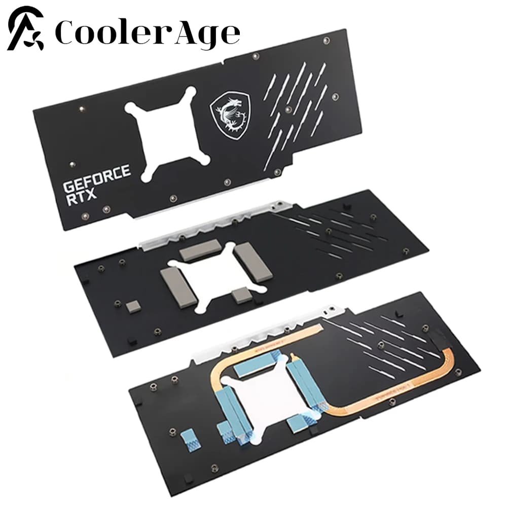 Nuovo Originale Sostituzione Della Scheda Grafica Piastra Posteriore Per MSI RTX 3070Ti 3080 3080Ti 3090 Gaming X Trio Scheda Video Backlane