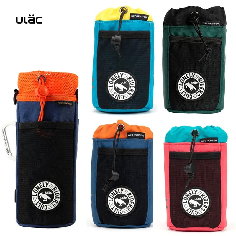 ULAC 1.0L Handlebar Bag for Bicycle, Cycling Bottle Holder, MTB/B Road Bolt Bag, Handlebar Bag Accessories