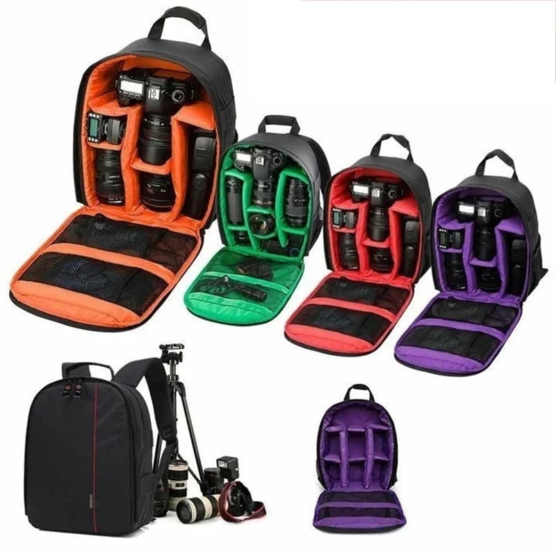 Camera Backpack Video Digital Shoulder Camera Bag Waterproof Photo Knapsack DSLR Backpack For Canon Nikon Sony Olympus Outdoor