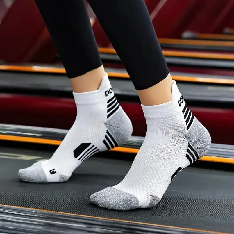 10Pairs Marathon Running Socks Man Women Professional Sport Ankle Sock Fitness Thickened Cushioned Tube Low Cut Boat Short Socks