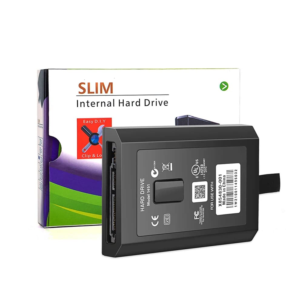 Disco rigido interno da 320GB 500GB per Controller di gioco sottile Xbox 360 disco rigido interno HDD per Console sottile Microsoft XBOX 360