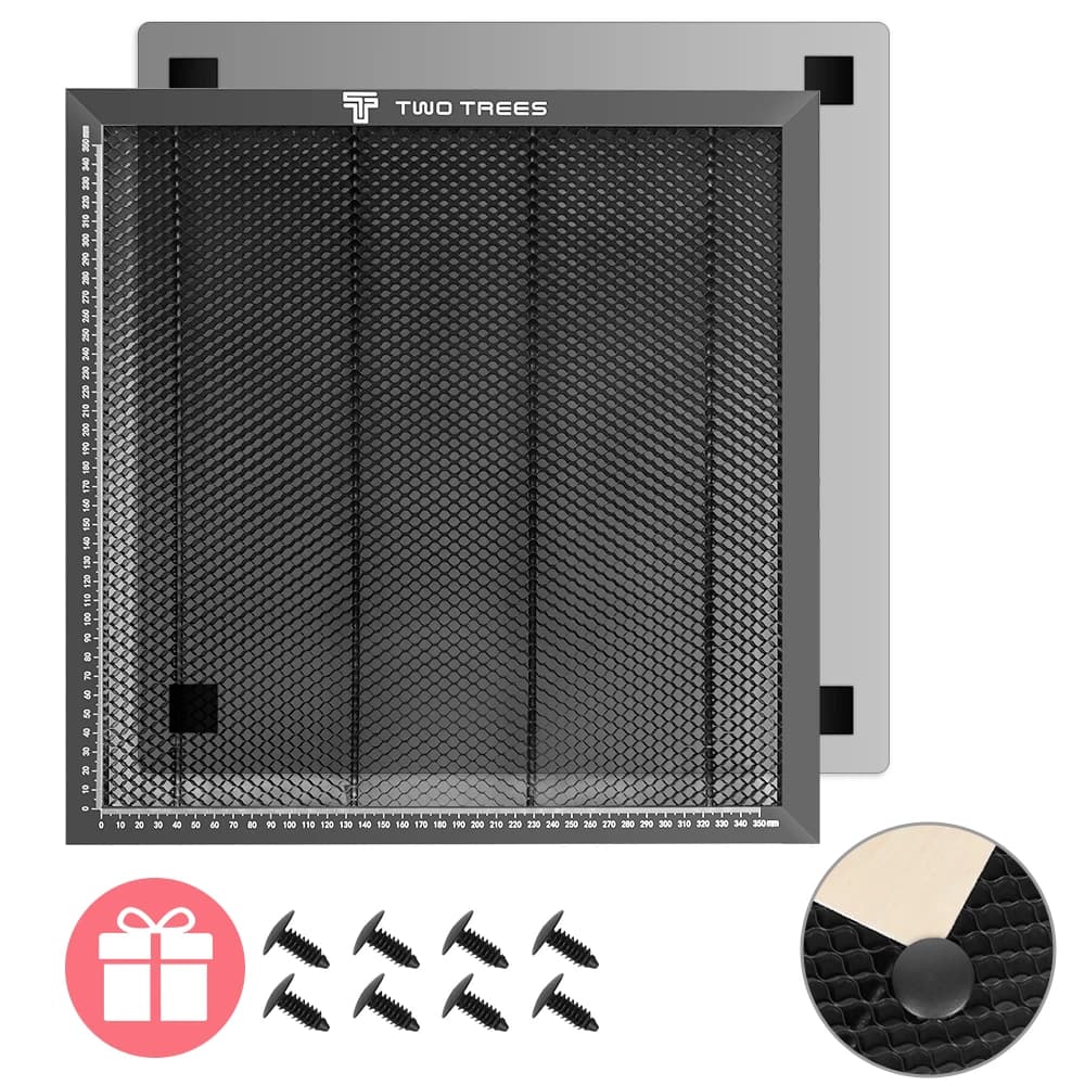 Bee Nide Workbench Kit 300x300mm/400x400mm/430x400mm/500x500mm for Laser Cutting Machine CO2 and Laser Engraver