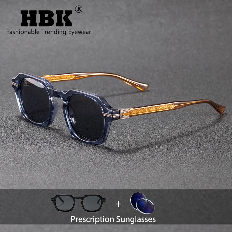 HBK Occhiali da vista versatili Occhiali da vista polarizzati da uomo Personalizzazione privata Protezione solare Indossare quotidianamente Occhiali da esterno