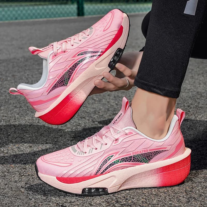 Scarpe da uomo Scarpe sportive da corsa per maratona con piastra in carbonio Scarpe da corsa professionali Traspiranti Escursionismo Arrampicata Scarpe da ginnastica da uomo e da donna