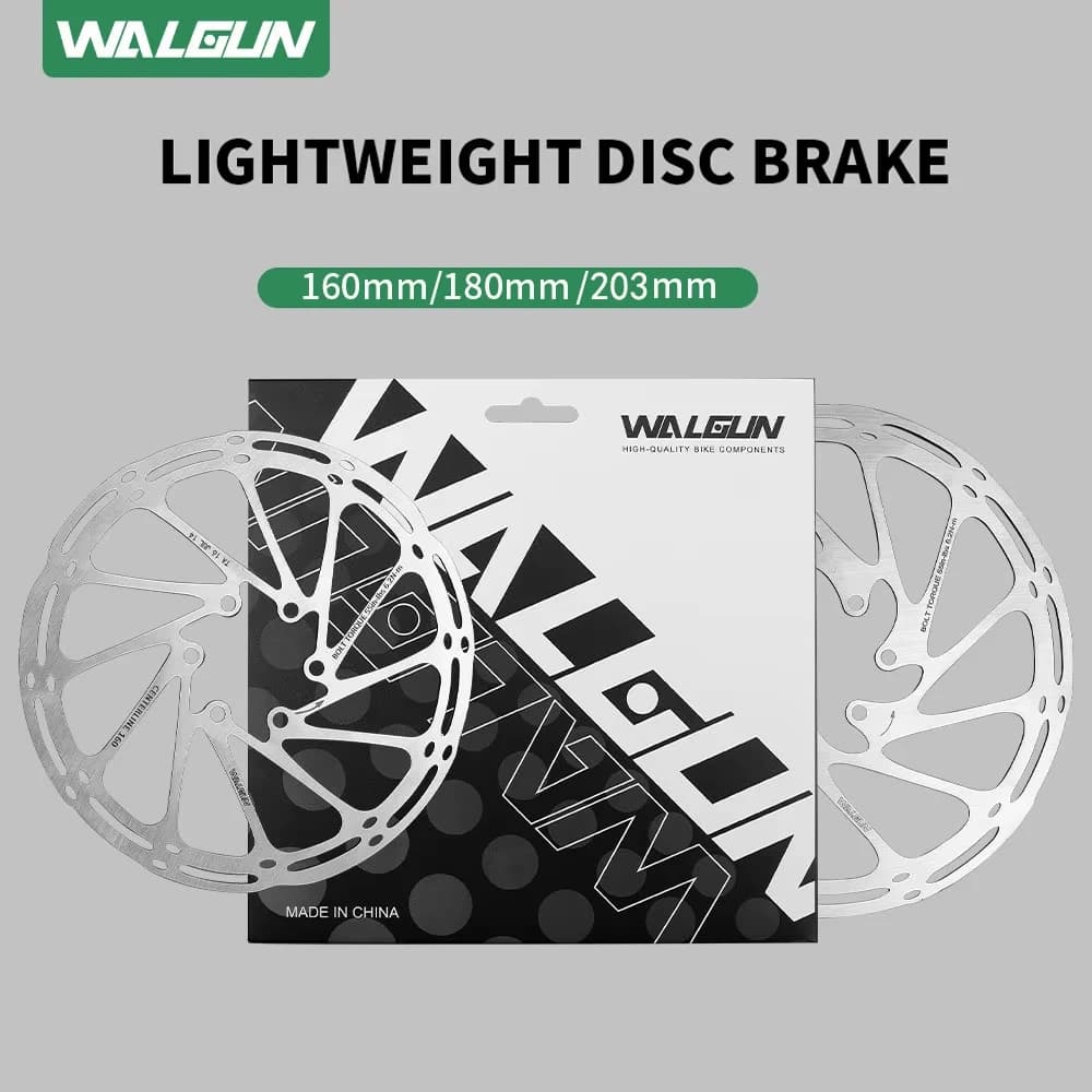 Freno a disco per bicicletta 160mm 180mm 203mm Acciaio inossidabile Strada Montagna MTB Bici pieghevoli Freno a disco idraulico Rotori Parti di ciclismo