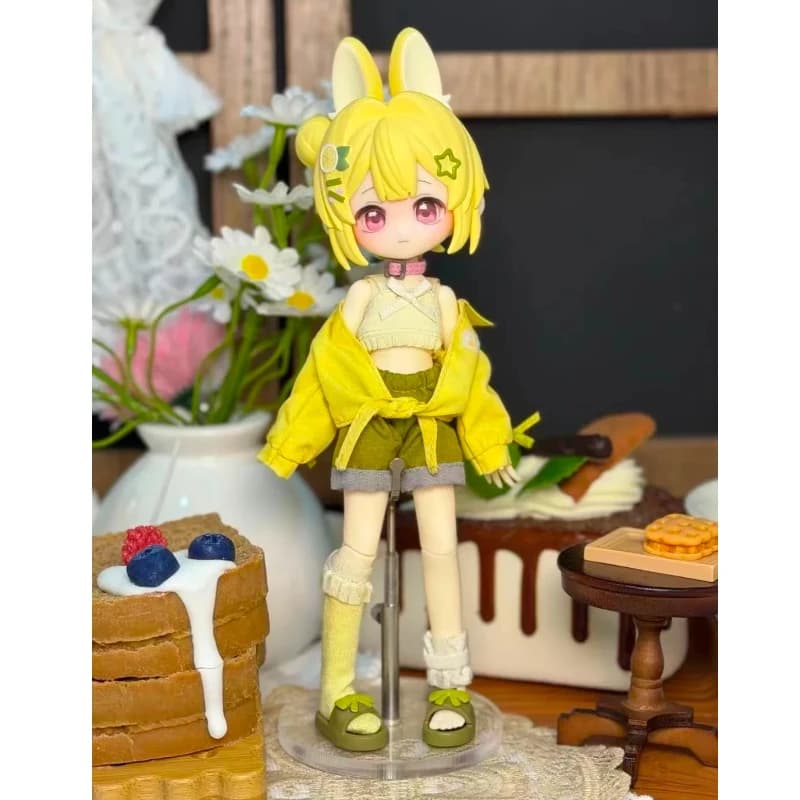 1/12 Bjd Blind Box Fruit Hard Candy Research Institute Series Cute Bjd Doll Action Figure Desktop Decoration Mystery Box