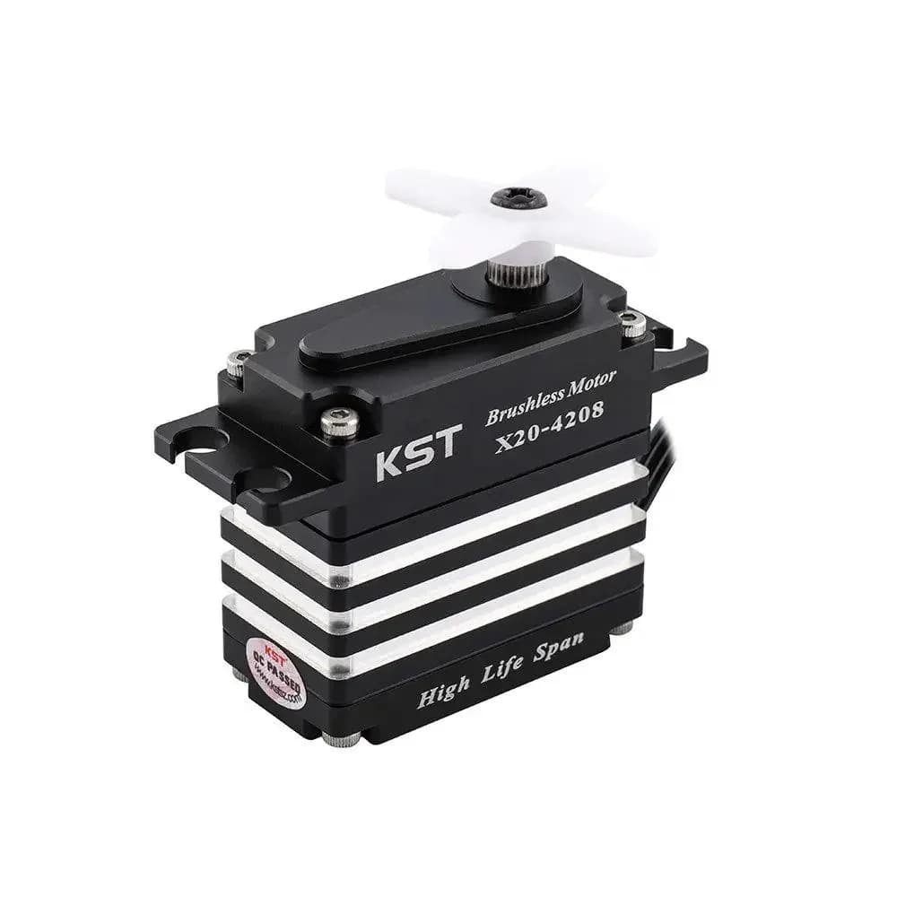 Servo Brushless Contactless KST X20-4208 6BB HLS Standard 46Kgf.cm 0.07sec per Auto RC da Corsa Scala 1:7 e 1:8 On-road o Off-road