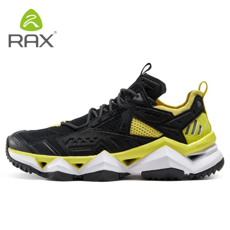 Rax 2026 Scarpe da trekking da uomo Scarpe da ginnastica traspiranti per sport all'aria aperta in rete Stivali da caccia Scarpe da trekking casual da montagna leggere da uomo