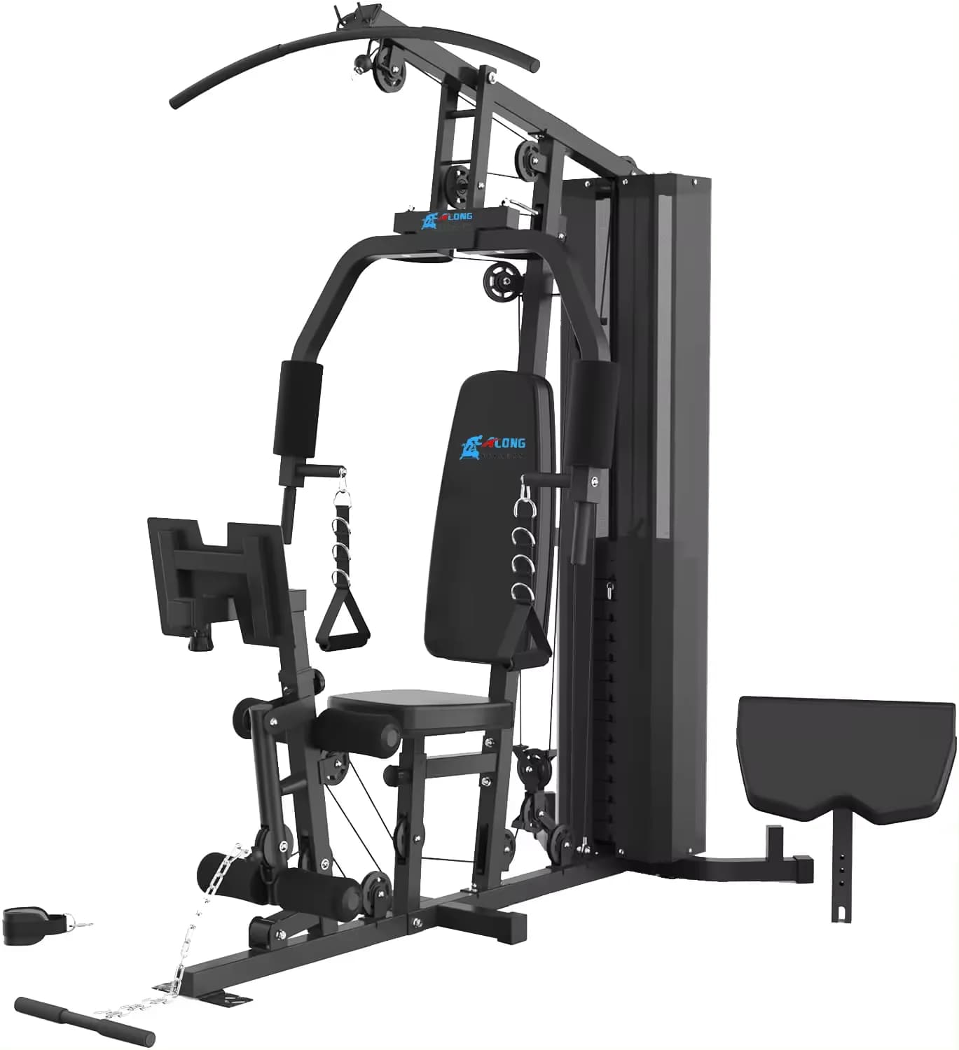 Strength Training Sport Gym Equipment Fitness Multi Gym Machine Station 45kg Weight Plate Multi Station Home Gym