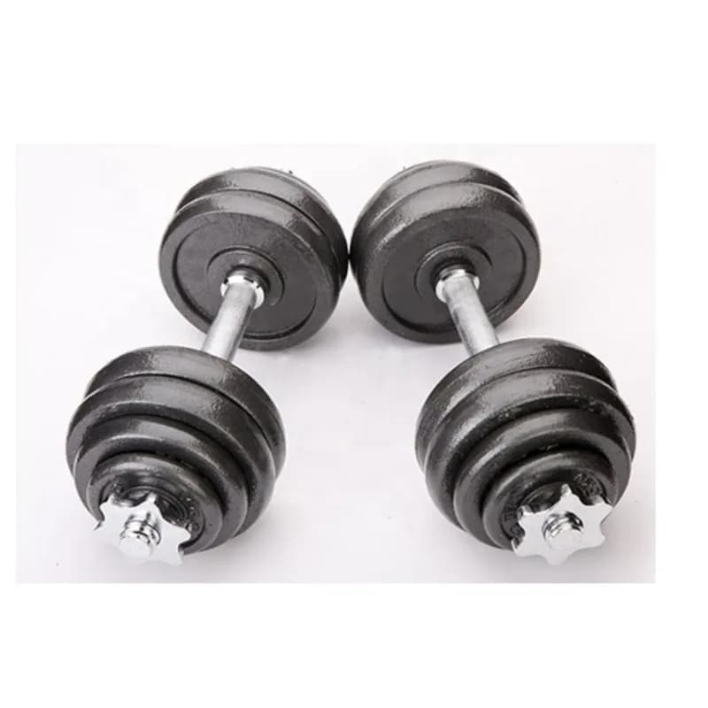 Manubrio Regolabile Personalizzato per Palestra Domestica, Sollevamento Pesi, Attrezzatura Fitness Professionale, Design Durevole, 32kg