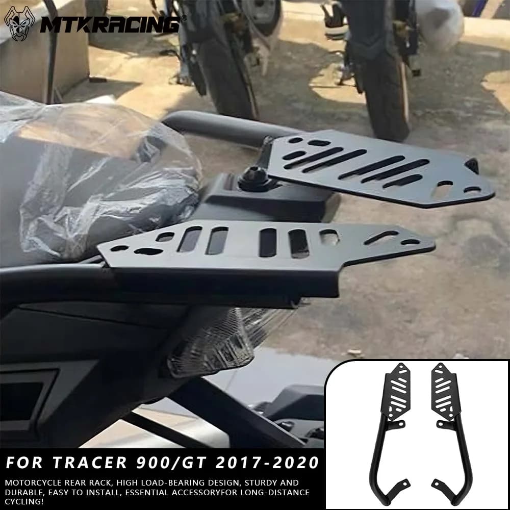 MTKRACING For YAMAHA Tracer 900/GT 2017-2020 Motorcycle Rear Luggage Rack Cargo Holder Top Box Carrier Shelf Bracket