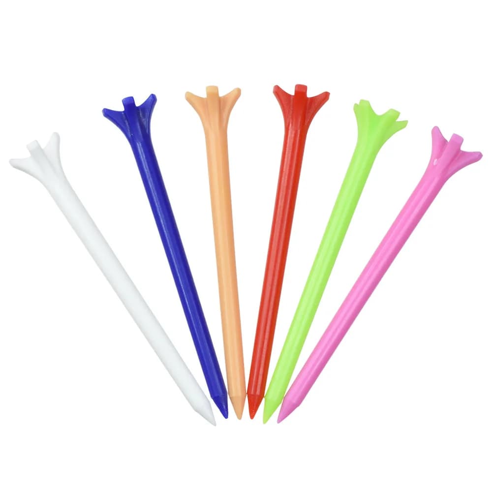 Golf Five-Claw Ball TEE 70mm Five-Claw Nail, Zero Resistance Nail, Ball Holder, Golf Plastic Nail Holder Golf Training Accessori