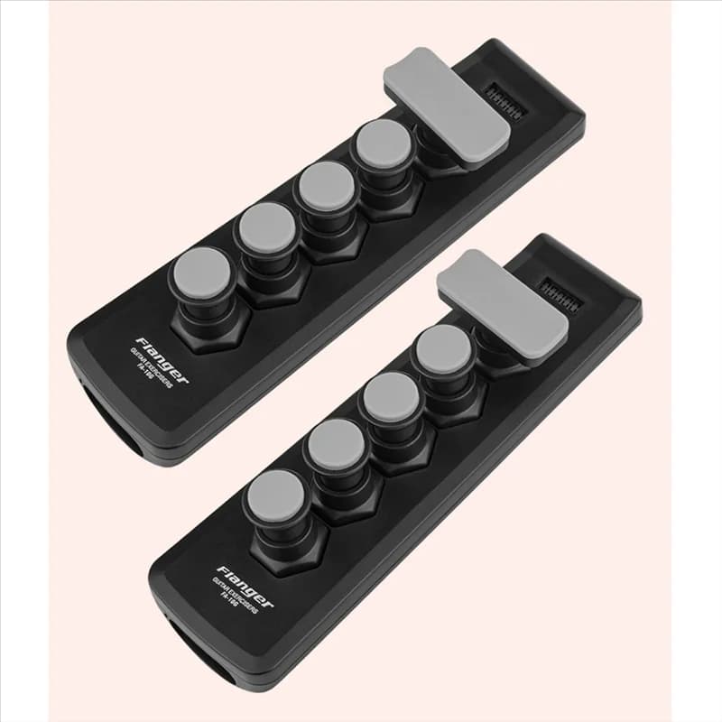 AC22 Finger Ginnico Aggiornamento Resistenza allungabile Regolabile Ukulele/Chitarra//Piano//Violino -10G Finger Trainer